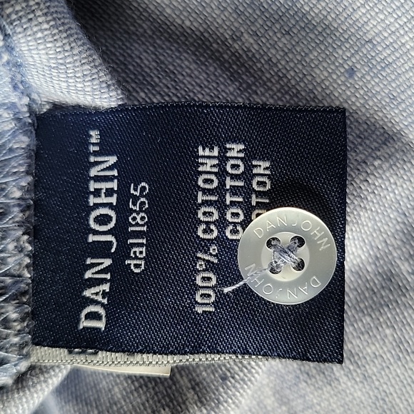 NWT Dan John Men's Polo Shirt Size Medium - Picture 6 of 8